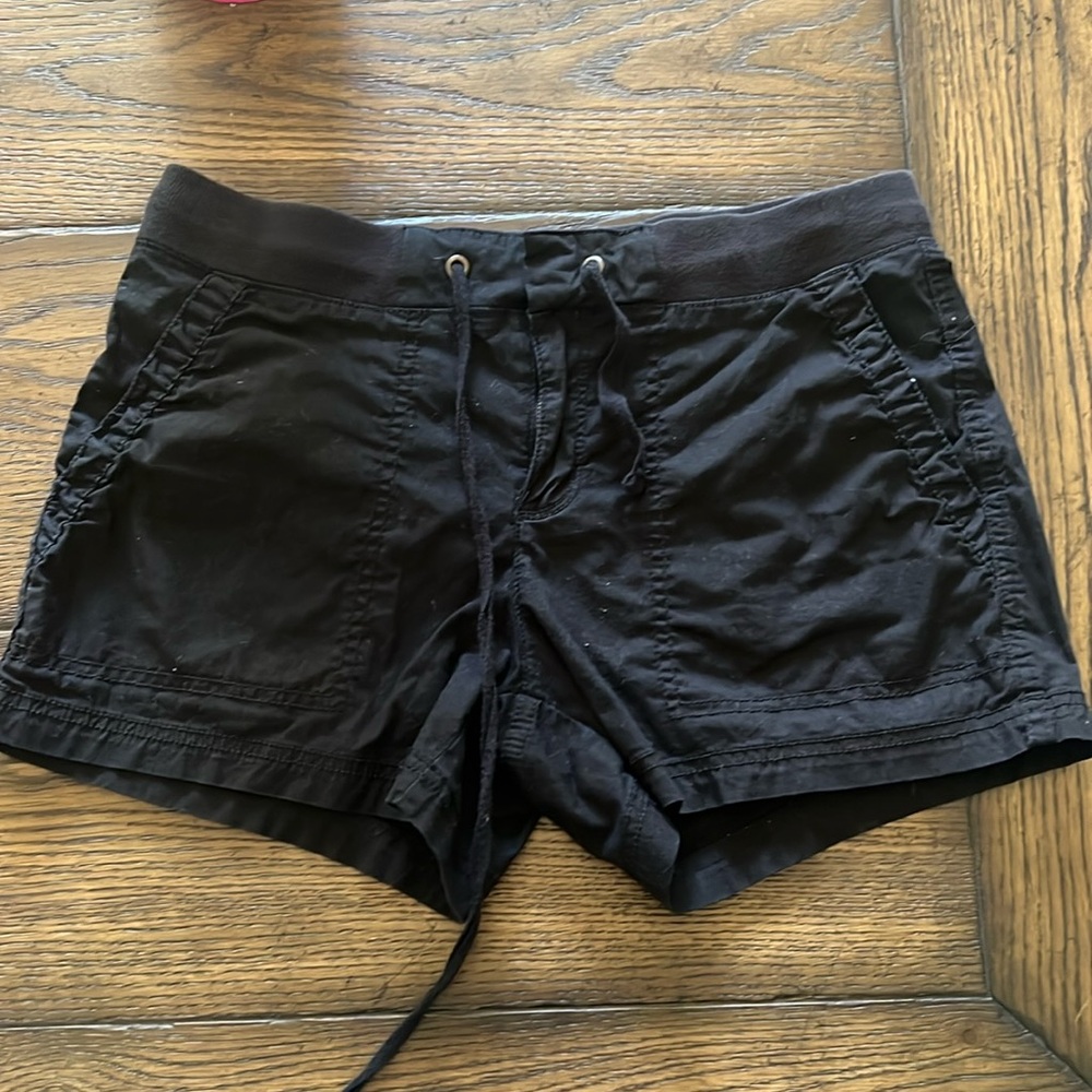 ANA Women’s Black Shorts Size 2 Elastic Waist